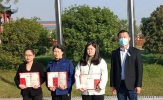 瑞烜2022年第一季度优秀员工表彰